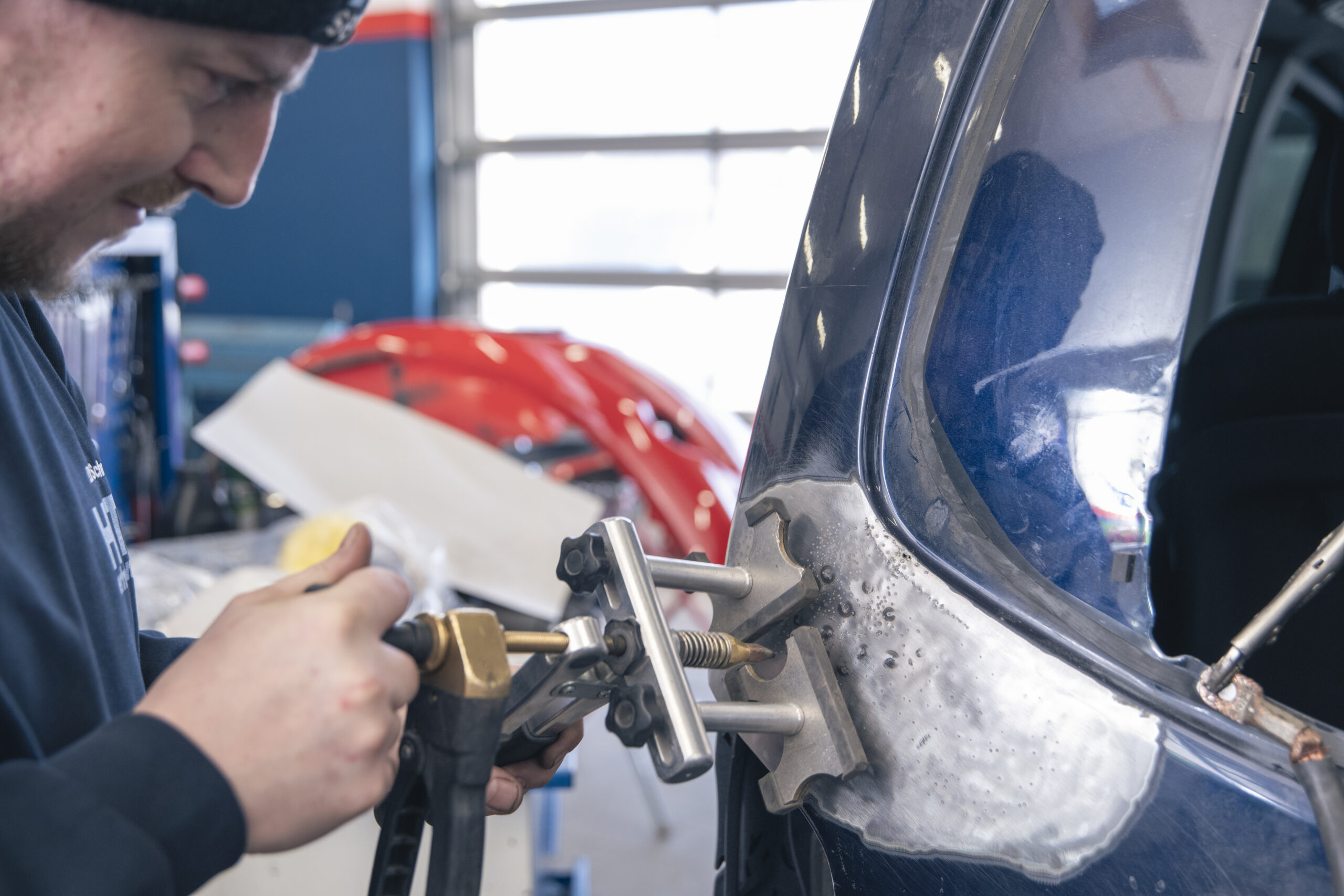 Bulereparation hos HLT Service skadecenter